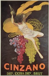 A „Cinzano” reklámplakátja, 1920